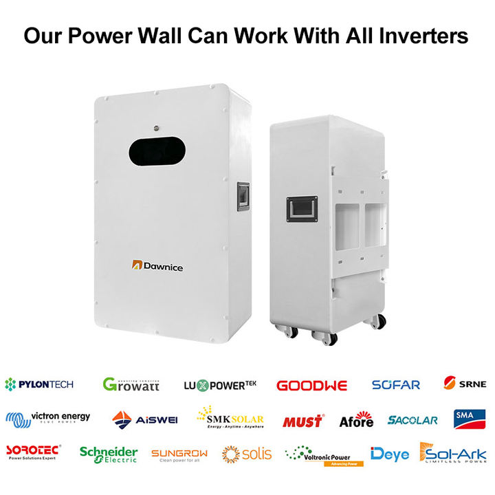 Dawnice Power wall 48V 200ah 5kw 10Kwh 15kw Lifepo4 Home Battery solar energy storage Lifepo4 battery Factory Authorized Wholesale Export