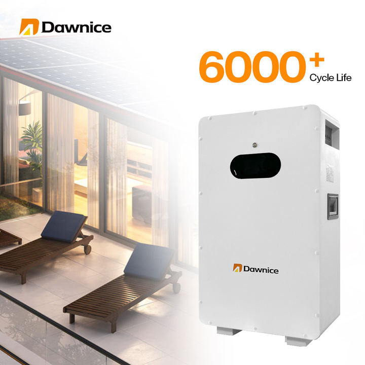 Dawnice Power wall Lifepo4 51.2v 100Ah 200Ah 400Ah Home Solar System Lithium Ion Battery 5Kwh 10kwh 20kw Industrial Exporter