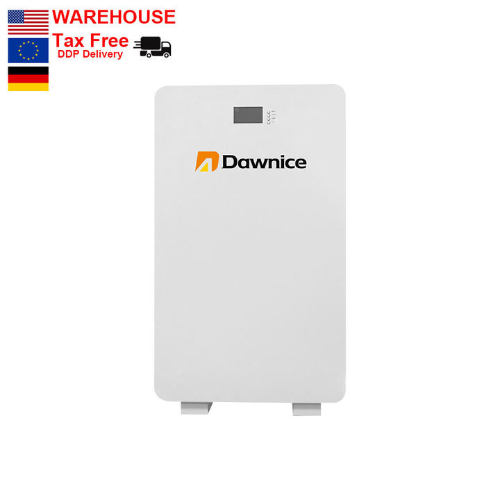 Dawnice  Power wall Lifepo4 Lithium Ion Battery 48V 51.2V 100Ah 5Kwh 10Kwh Wall Mounted Home Solar Energy Storage Battery Wholesale Bulk Supply