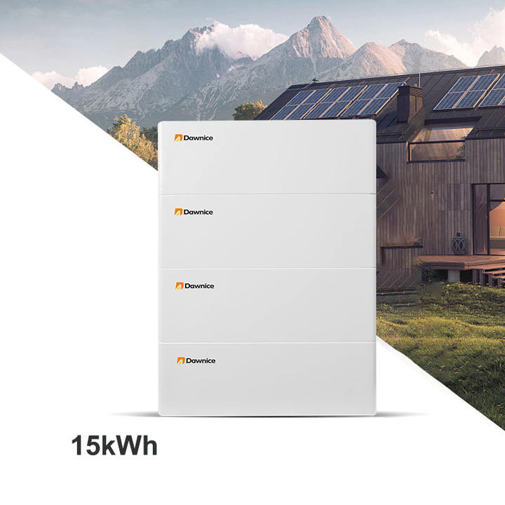 Dawnice Residential Energy Storage Systems 51.2v 48V 5KWh 10KWh Stackable LiFePO4 battery 15kwh battery