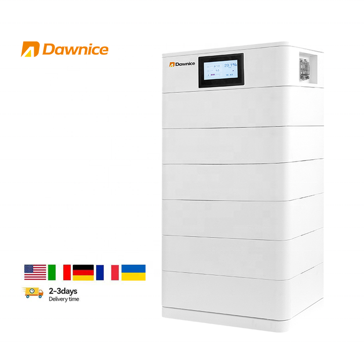 Dawnice Solar Battery All In One Energy Storage High Voltage Battery Storage Home 100Ah 200Ah Stacking Lithium Battery Direct Wholesale