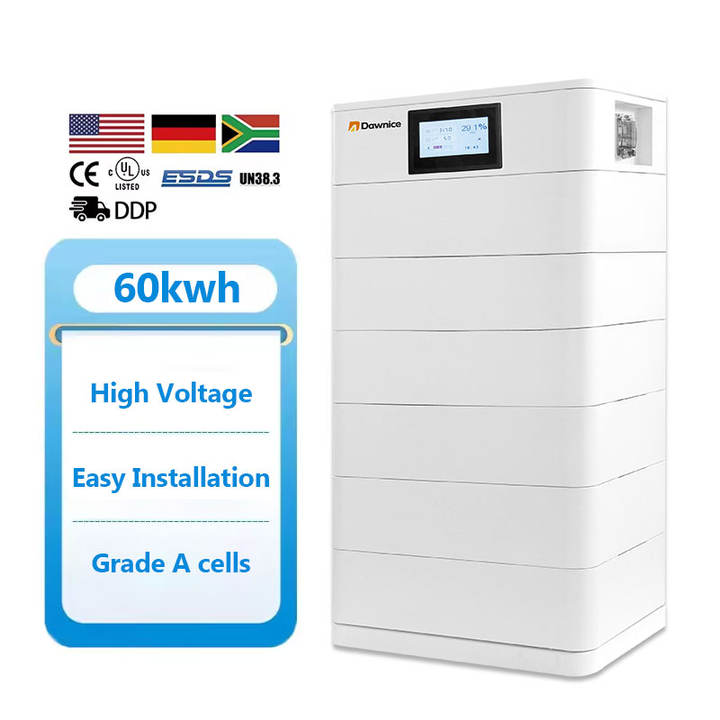 Dawnice Solar Energy battery High Voltage lithium Batteries Stackable hv home energy storage battery