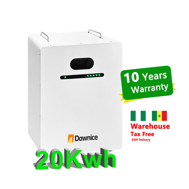 Dawnice Solar System Energy Storage Lifepo4 Battery 48V 20Kwh 10Kwh 15kwh 100ah 200Ah 400ah Home Power Wall Lithium Ion Battery Factory Outlet