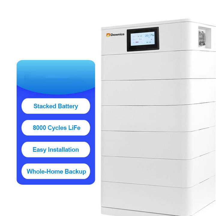 Dawnice Stacked LiFePO4 Battery 35kwh 40kwh 50kwh 25kwh 35kwh for Stacked Module Energy Storage