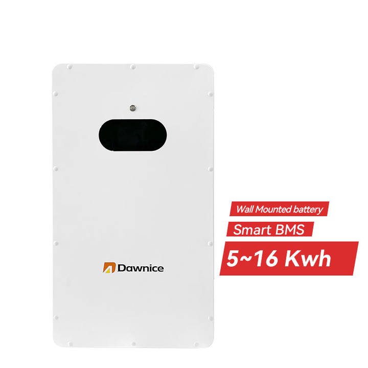 Dawnice Wall-mounted Power wall Lifepo4 Battery Solar Energy Storage 51.2v 200ah 10kwh Lithium Ion Battery Pack Custom Manufacturing