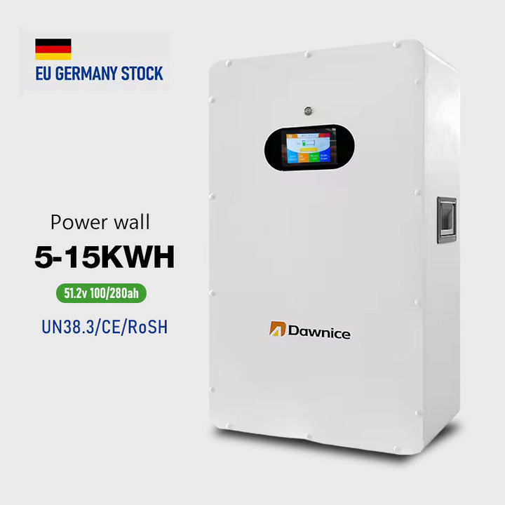 Dawnice batterie lituim 15kwh 48v 300ah 10 15kwh lithium battery Lifepo4 Wall Mounted Energy Storage Battery