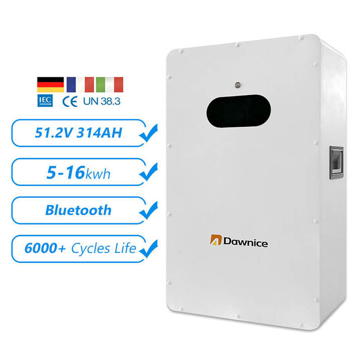 Dawnice batterie solaire lithium 15kwh rechargeable 10kwh lifep04 battery enclosure litium battery 15kwh Export-Oriented Factory Custom Solutions