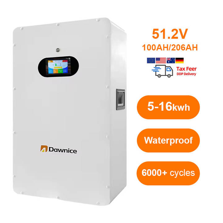 Dawnice hot sell 5kwh 10kwh lithium 48v 100ah  10kwh moveable battery battery solar 10kwh lipo battery Trade Factory Direct