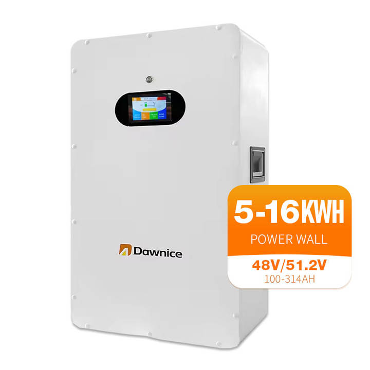 Dawnice hot-selling wall-mounted battery pack 48v 100ah 10kwh 51.2v100ah wall-mounted lifepo4 battery