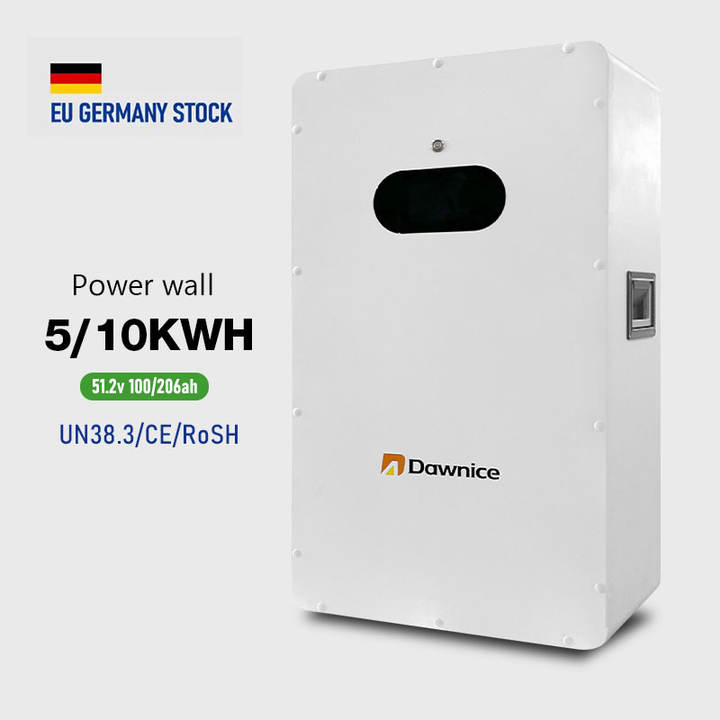 Dawnice new energy 10years warranty lifepo4 lithium battery 5.12kwh 10kwh 15kwh home energy storage powerwall Global Trade Manufacturing