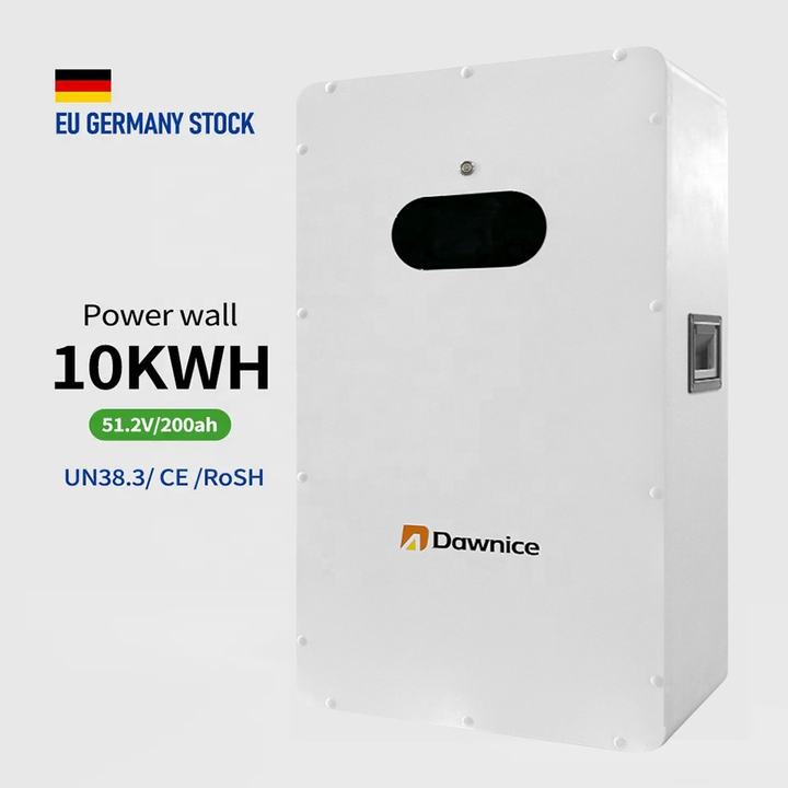 Dawnice new energy 12years warranty lifepo4 lithium battery 5.12kwh 10kwh 15kwh home energy storage powerwall China Supplier