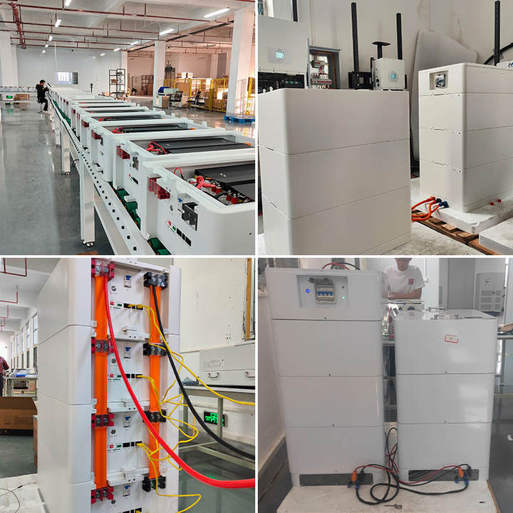Dawnice off grid solar energy storage power system home 51.2v 400ah 20KWh Stacked LiFePO4 battery Custom Manufacturing Production