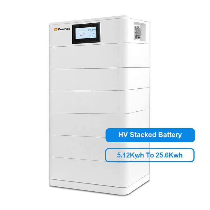 Dawnice stacked lithium battery pack 10kwh 15kwh 20kwh 51.2v 100ah Stackable Lithium Stacked Lifepo4 Battery Bulk Manufacturing