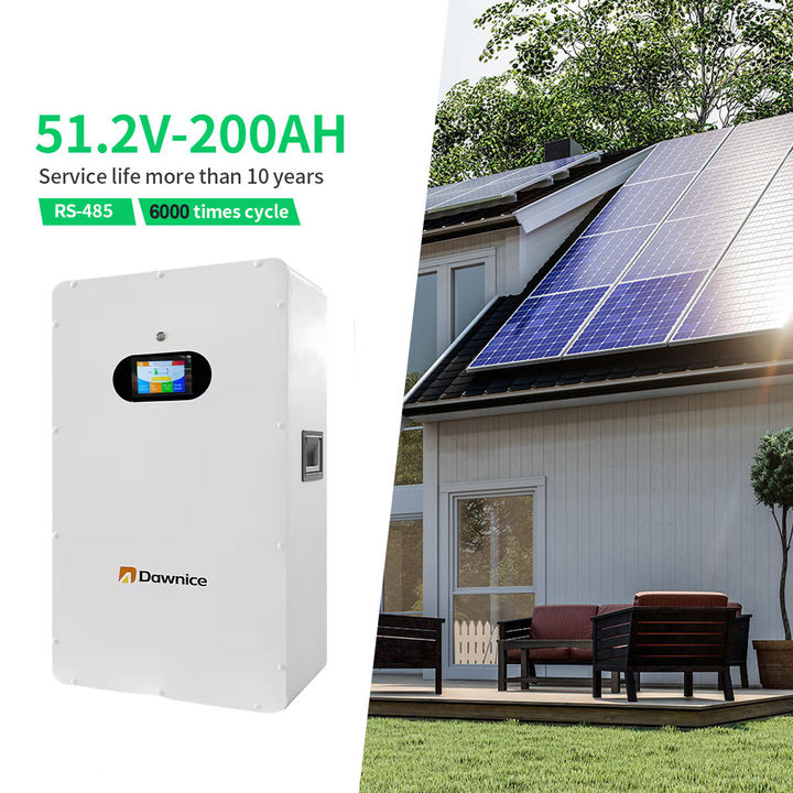 Deep Cycle 8000 Wall Mounted  5kwh 10kwh 15kwh 51.2v 100ah 200ah Lithium Rechargeable Battery Export Manufacturing