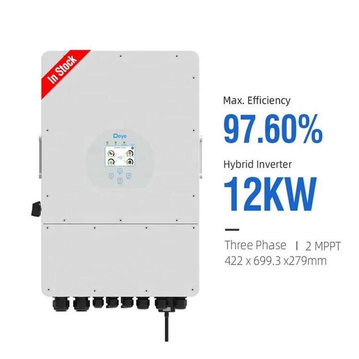 Deye Inversor Sun-12k-sg04lp3-eu wechselrichter 5kw 6kw 8kw 10kw 12kw 16kw 3 phasen eu Hybrid Solar Inverter Contract-Based Manufacturing