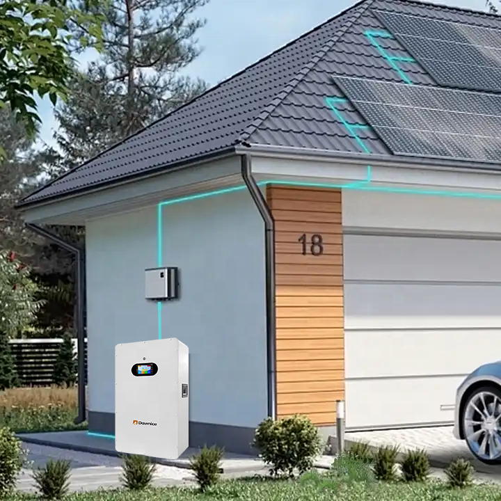 EU Stock 48V 51.2V 206Ah Power Wall Battery 10kWh 200Ah Powerwall Lifepo4 Battery for Off Grid/Hybrid Solar System Mass Wholesale Innovation