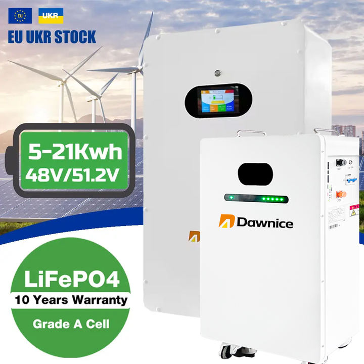 EU Stock Selling Well 15 Years Warranty Power Solar Wall Battery 200Ah 10kWh 15kWh 48V 52.1V Lifepo4 Energy Storage At Home