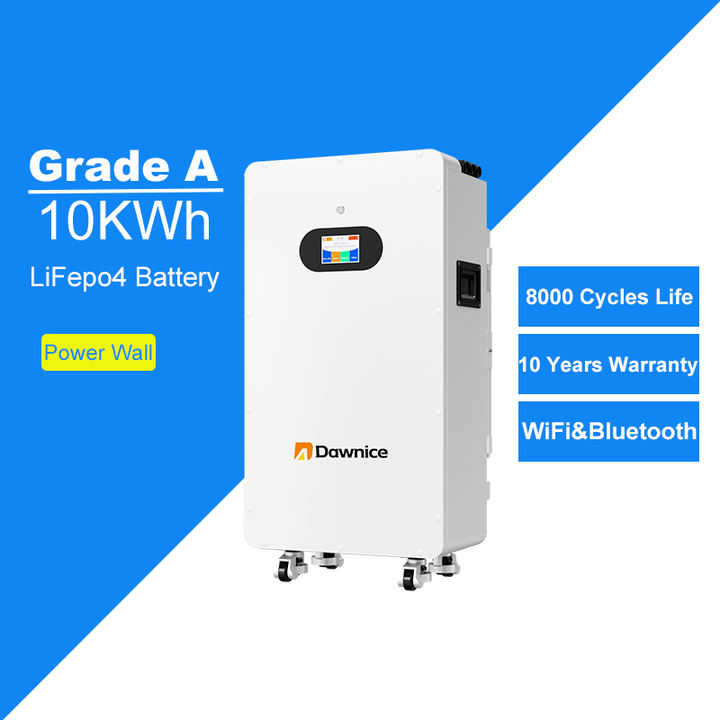 Easy To Move 15kWh 10kWh 5 kWh Wall Mounted Lithium Home Solar Battery 100Ah 200Ah 300ah 51.2v LifePo4 Energy Storage Batteries Import Wholesale