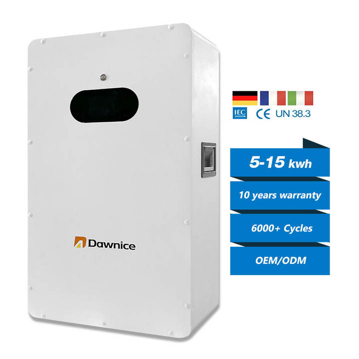 Europe Eu Stock Home Wall Mounted 5kW 100Ah 200Ah Solar Energy Storage Battery Backup System