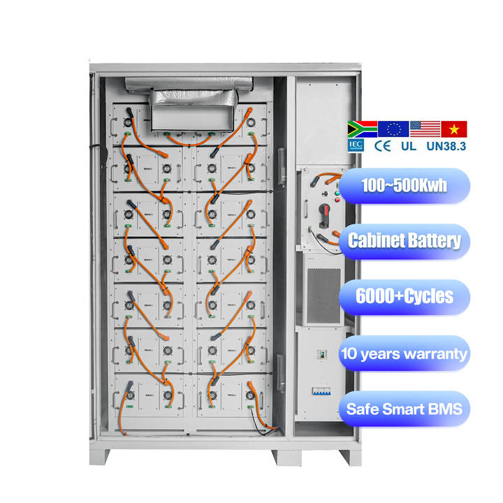 Factory industrial and commercial energy storage system for 1000kwh ESS solar battery container PCS lithium ion battery B2B Manufacturing
