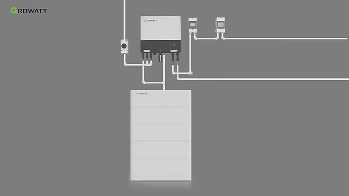 Growatt ARK HV Battery High voltage BMS Power Supply 10KWh 15kwh  20kwh 51.2V Lithium LiFePO4 Batterie Energy Storage System