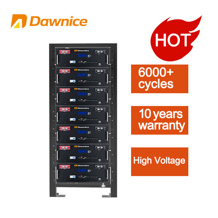 High Volt Solar Lithium Ion Battery Pack 100AH 200AH 30kw 40kwh 50kw 60kwh Rack Mounted Lithium Battery Direct Factory Wholesale Innovation