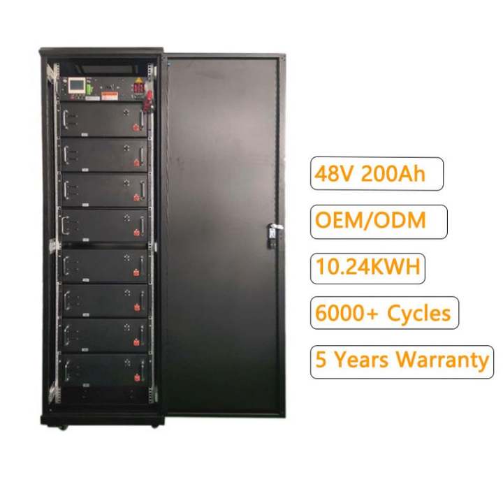 High Voltage Rack Mounted Lithium Battery Energy Storage 48v 96v 144v 192v 100ah 200ah Lifepo4 Solar Battery ESS System Discount Wholesale Direct
