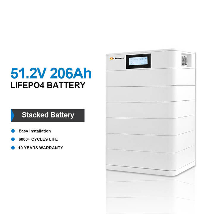 High Voltage Stackable Battery 20Kva 30Kva LiFePO4 Hv Lithium Battery for Solar Energy Storage System Industrial Supplier