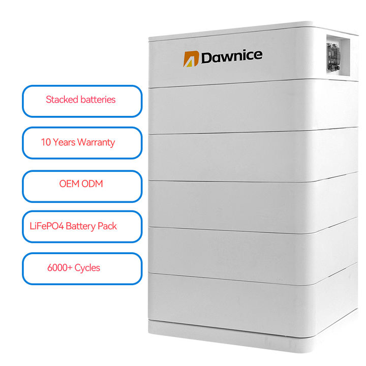 High Voltage Stacked Battery 48v 100ah Lifepo4 Home Energy Storage Lithium Batteries for Solar System China Supplier B2B
