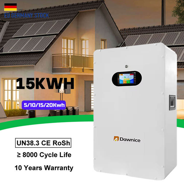 Home Batterie Lithium Ion 5kw 10kwh 15kw 48v 100 ah 300ah 320ah Lifepo4 Battery for Solar Systems