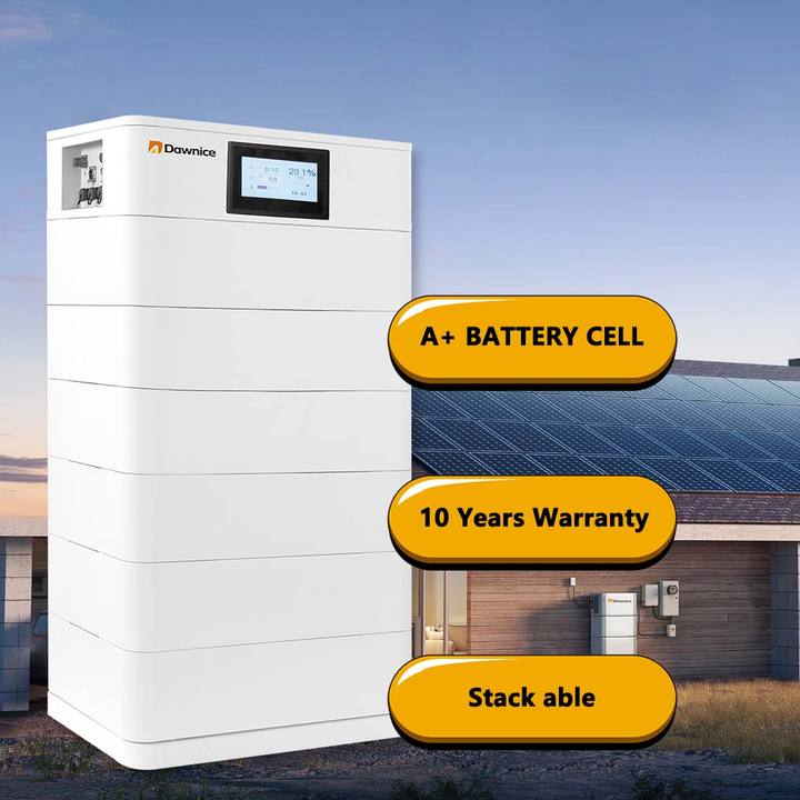Home Energy Storage System High-voltage Stacked Energy Storage Battery All In One Stack Smart All In One Machine Export Wholesale
