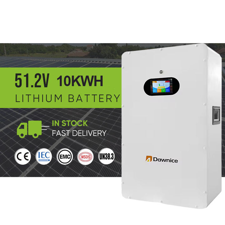 Home Power Wall 51.2V 200Ah 5kWh 10kWh 15kWh Lifepo4 battery pack wall mounted Solar Lithium Battery