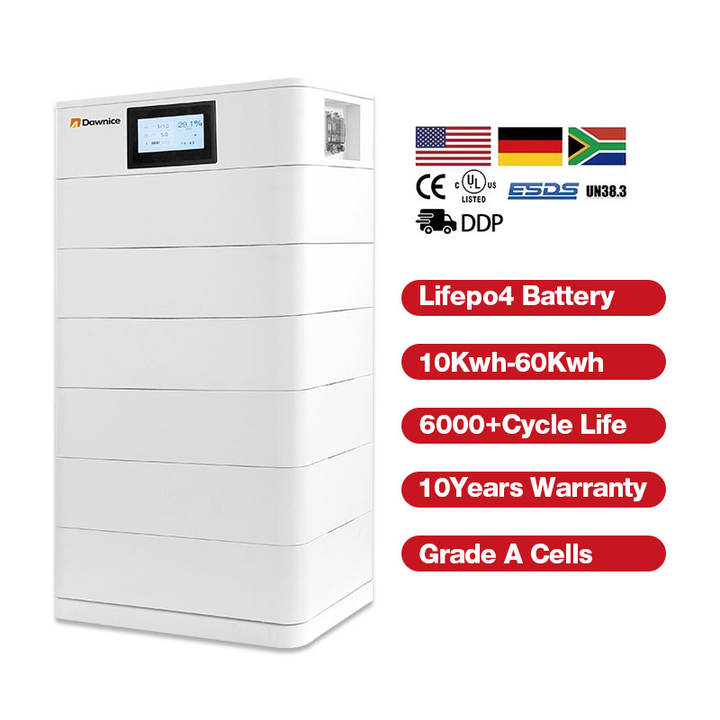 Hot Sale Stacked Hv Solar Energy Battery 15Kwh 20Kwh 30Kwh 40Kwh Ess High Voltage Lithium Battery Pack Mass Market Wholesale