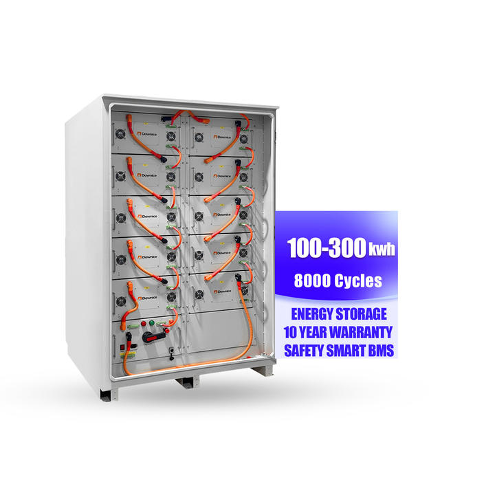 Industrial and commercial 120kw 140kwh 150kwh energy storage battery cabinet with 6000 cycles battery