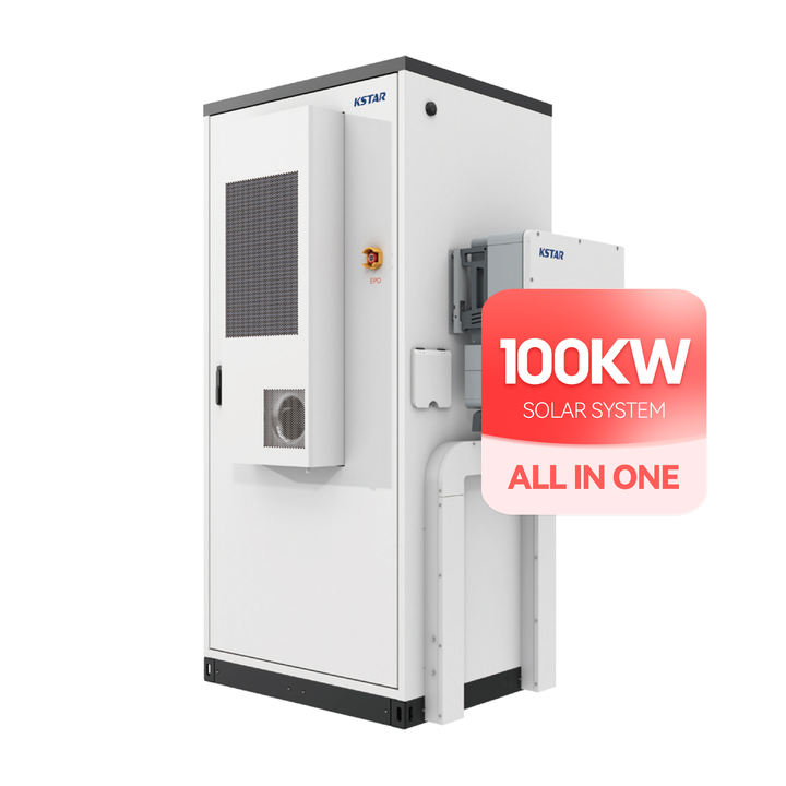 KSTAR 50KW 100KW 150KW  All-in-one Outdoor ESS Cabinet Power Conversion System Hybrid Solar Inverter for commercial solar system Manufacturing Services Export