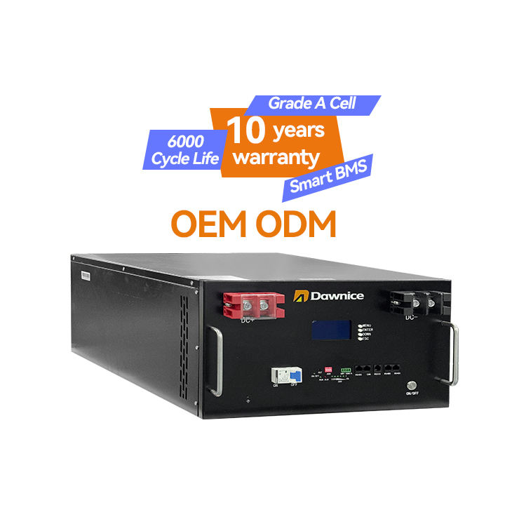 Lithium Iron Phosphate Battery Solar Systems Power Supply 51.2V 100Ah 150Ah 280Ah BMS LiFePO4 Lithium Battery 48V 200Ah Industrial Bulk Supply
