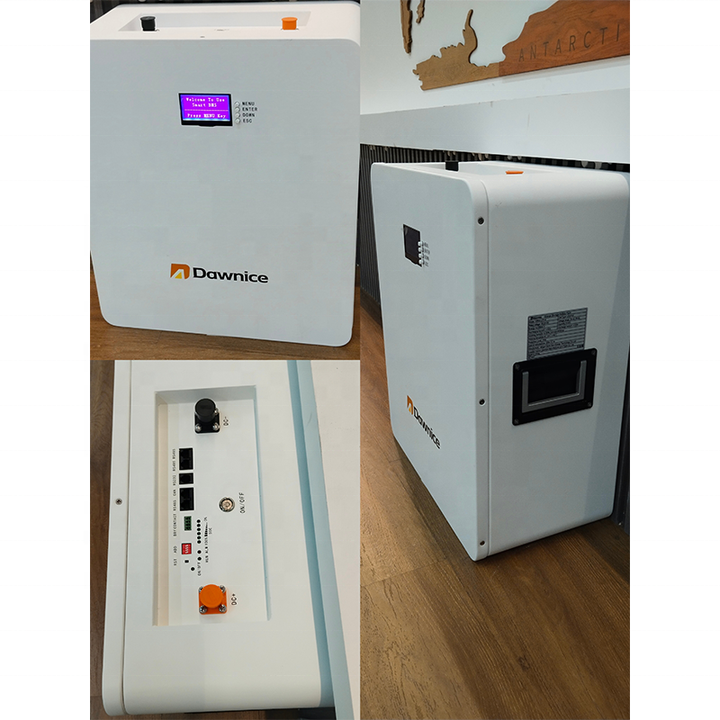 New Arrival lifepo4 powerwall battery 51.2v 300ah lifepo4 battery 5kWh 8kWh 10kWh intelligent solar storage battery pack solar Rapid Production Solutions Wholesale