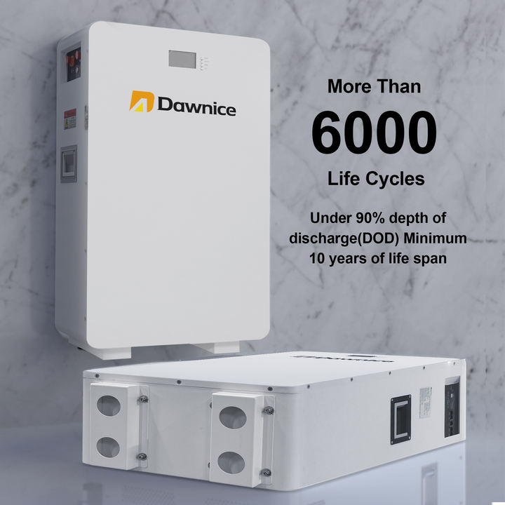 New Energy Solar Energy Storage System Lithium Ion Battery 48V Lifepo4 Battery 100Ah 200Ah 5Kwh 10Kwh Home Solar Battery Factory Direct Sales