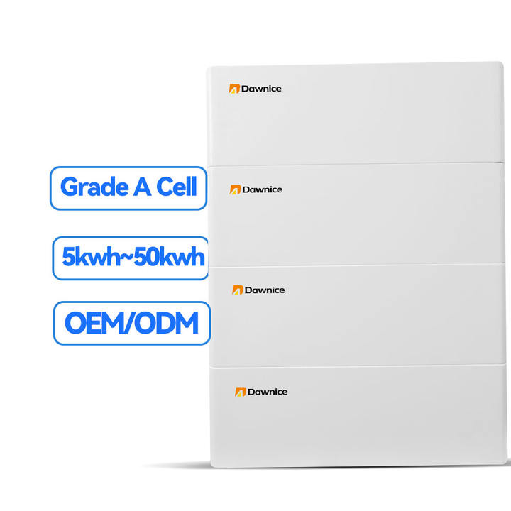 New Stack Series Lifepo4 Battery 48V lithium ion Battery 48V 5kWh 10kWh pv power solar energy system for home