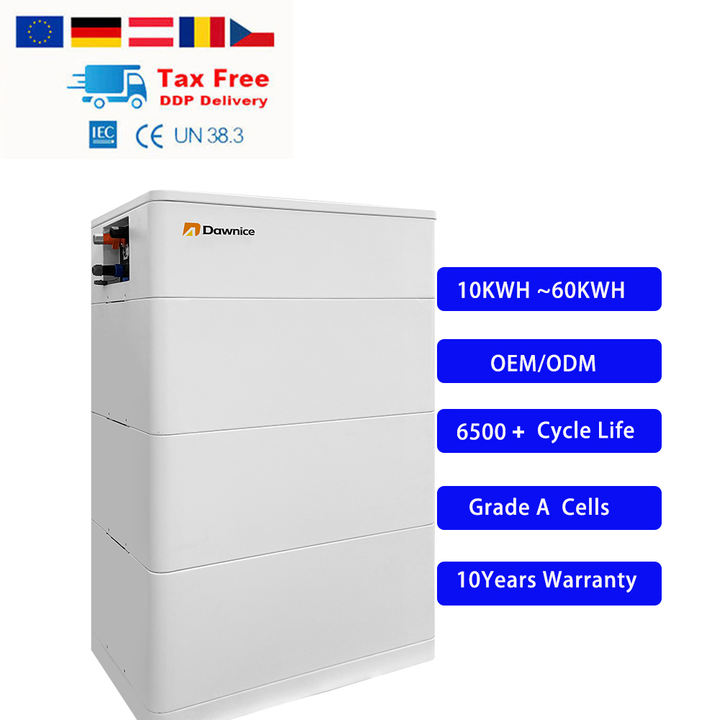 OEM 51.2v 100ah 15wh 20KW 25kwh 30KWH 35KWH Stacked Lithium ion Battery for Energy Storage System Factory Wholesale Trade