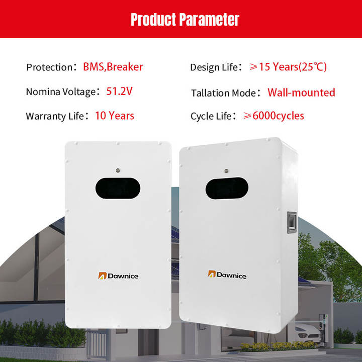 Power wall 48V lithium ion battery 100ah 200ah 10Kwh Lifepo4 solar Home Battery lfp battery