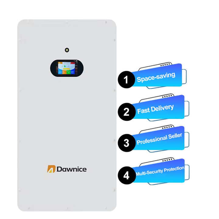 Power wall Lithium Battery 48v 200ah 100ah 5kWh 10kWh 15kwh Household Wall Mounted Solar Energy Batteries Private Label Manufacturing Bulk Orders