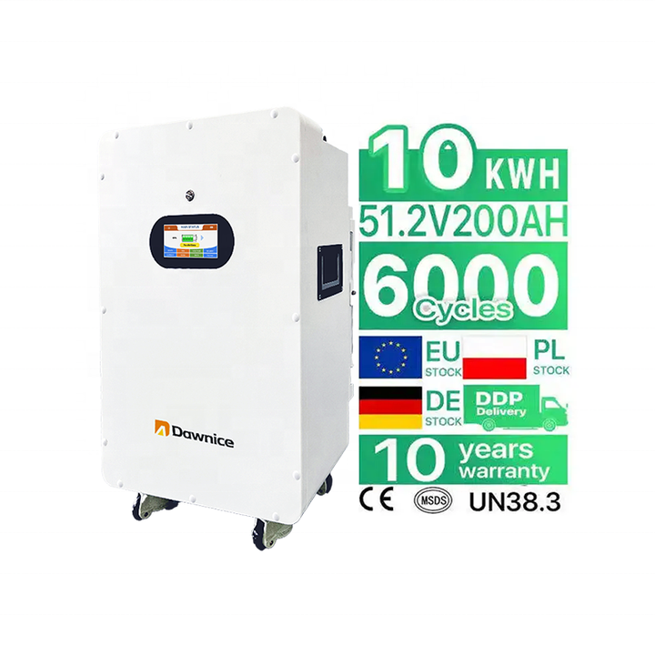 Powerwall lifepo4 battery 48v 200ah lithium battery all in one solar system 5kwh 10kwh 15kwh home energy storage battery China Exporter