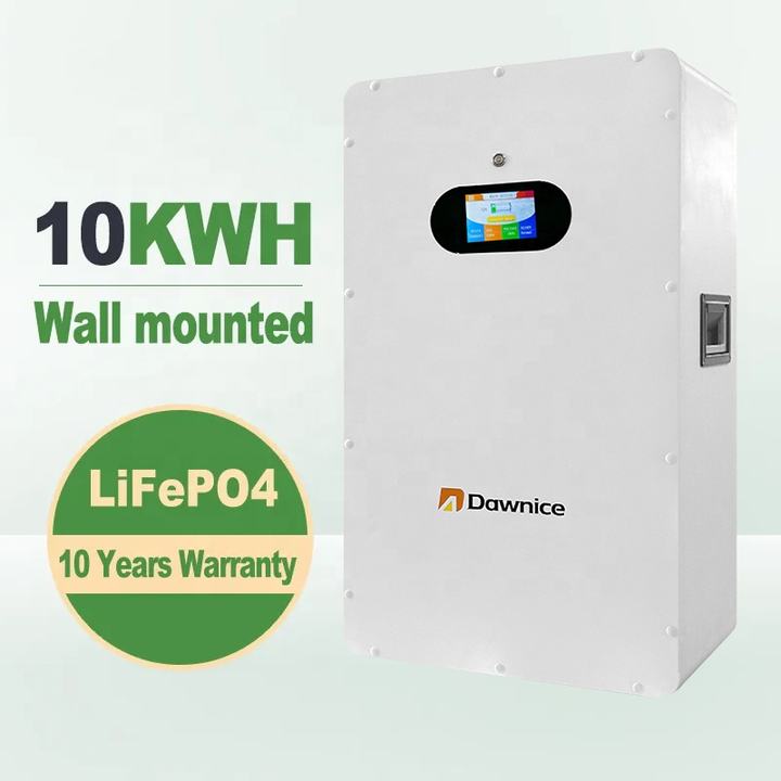 Premium Quality Dawnice 16KWH Wall Mount Lithium Battery IP54 Power Wall 314ah 5kW 10kW 15kW 5kWh Home Energy Storage