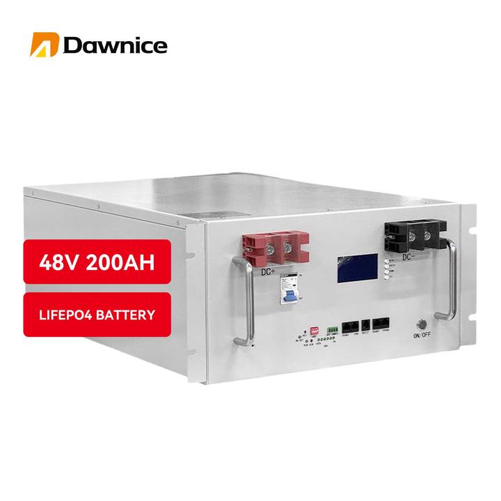 Rack Mounted Lithium Ion Solar Battery 48v 51.2v 50ah 100ah 200ah 400ah 1000ah Home Energy Storage Lifepo4 Battery Pack Export-Oriented Factory Wholesale