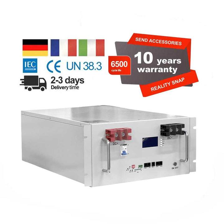 Rack mount 48V 200ah 10Kwh Lifepo4 Home Battery solar energy storage Lifepo4 battery rack Production Facility