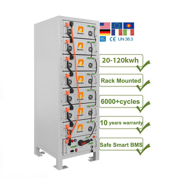 Rechargeable solar battery 48v 50ah 72ah 150ah 200ah 276ah 280ah 500ah 1000ah 2000ah lifepo4 battery for rv Factory Pricing Export