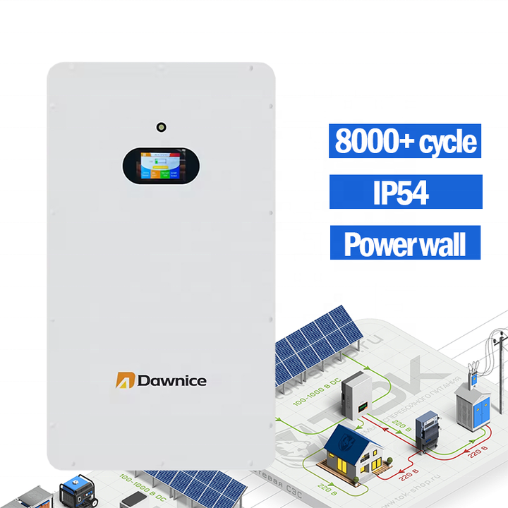 Solar Battery Lithium Ion Battery For Home Use 51.2V 100Ah 5.12kwh Lifepo4 Power Wall Energy Solar Battery Price Custom Factory Production Trade