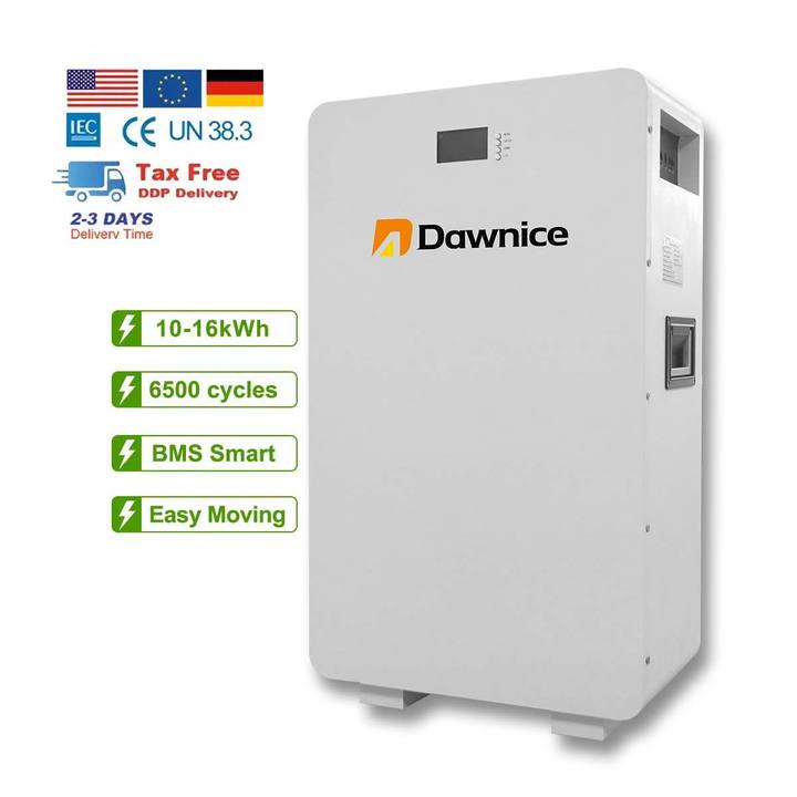 Solar Energy Storage Battery 5Kwh 10Kwh 48V 51.2V 100Ah 200Ah Home Power Wall battery Lifepo4 Wall Mounted Lithium Battery Pack Wholesale Supplier