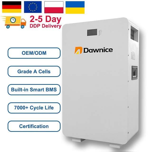 Solar Energy storage battery 100ah 200ah 5kwh 10kwh Lithium Battery Lifepo4 Power wall mounted Power wall Battery storage High-Volume Manufacturing Trade